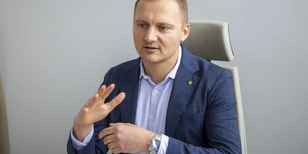 AS "Virši-A" valdes priekšsēdētājs Jānis Vība.