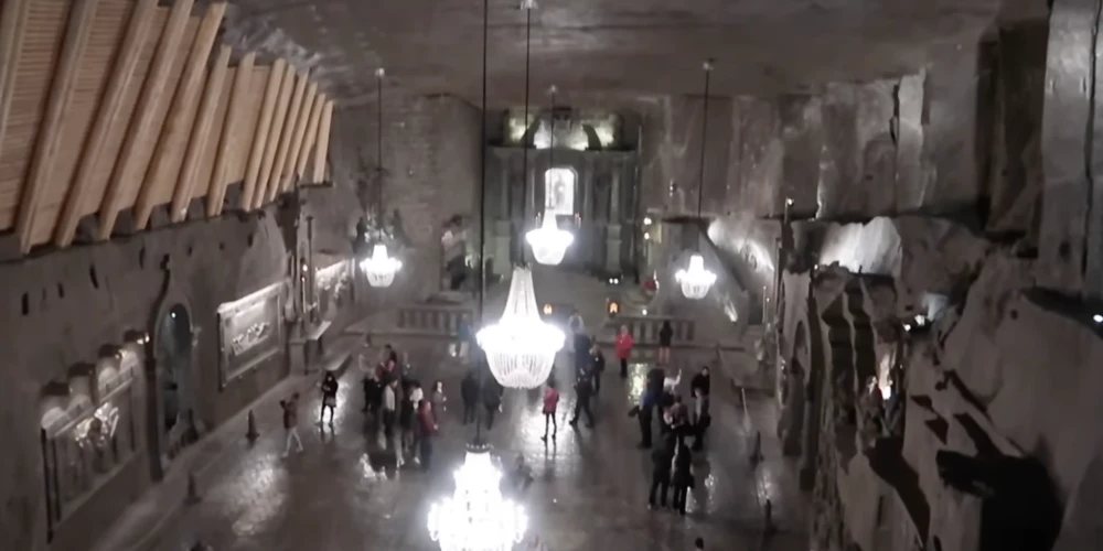 Veličkas sāls raktuves.