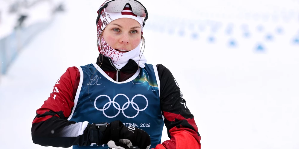 Latvijas vadošā distanču slēpotāja Patrīcija Eiduka.