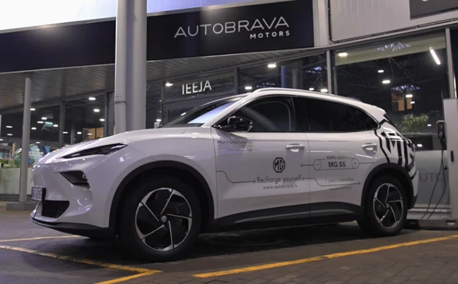 MG klāstā ir arī divi elektromobiļi - MG 4, kam pavisam nesen pievienojies elektrisks krosovers S5.