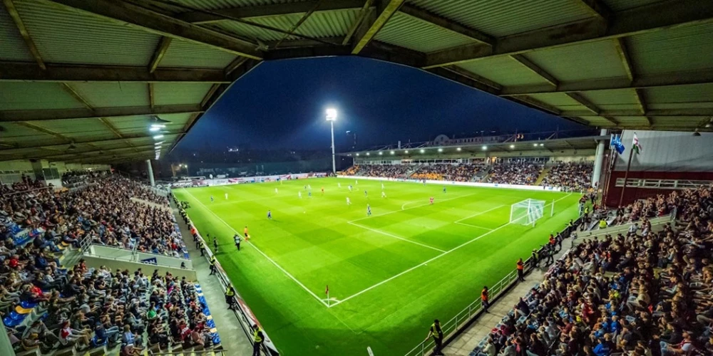 Latvijas nacionālo stadionu apsver tomēr ierīkot jau esošajā "Skonto" laukumā.