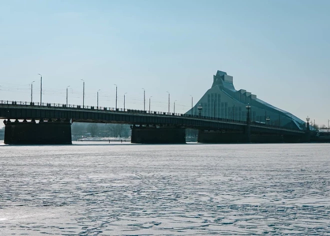 В Риге в субботу возможен небольшой снег, потеплеет до -4 градусов