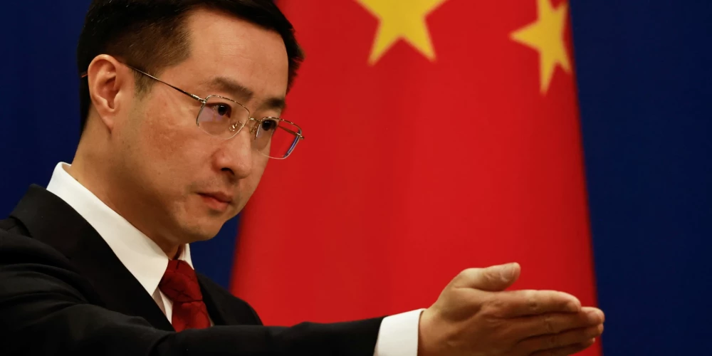 Ķīnas Ārlietu ministrijas preses pārstāvis Liņs Dzjans