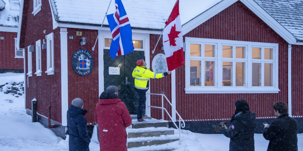 Kanādas konsulāta atklāšana Nūkā