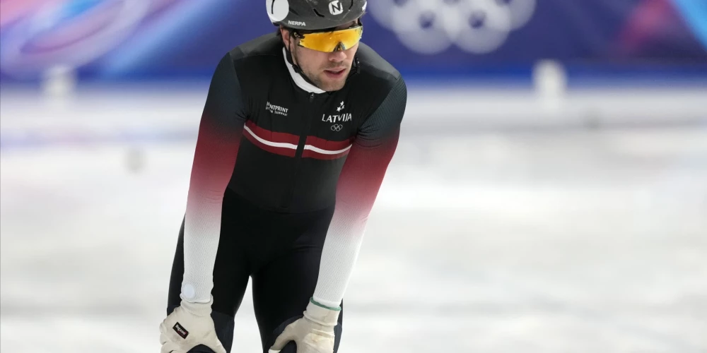 Roberts Krūzbergs treniņa laikā Milānā.