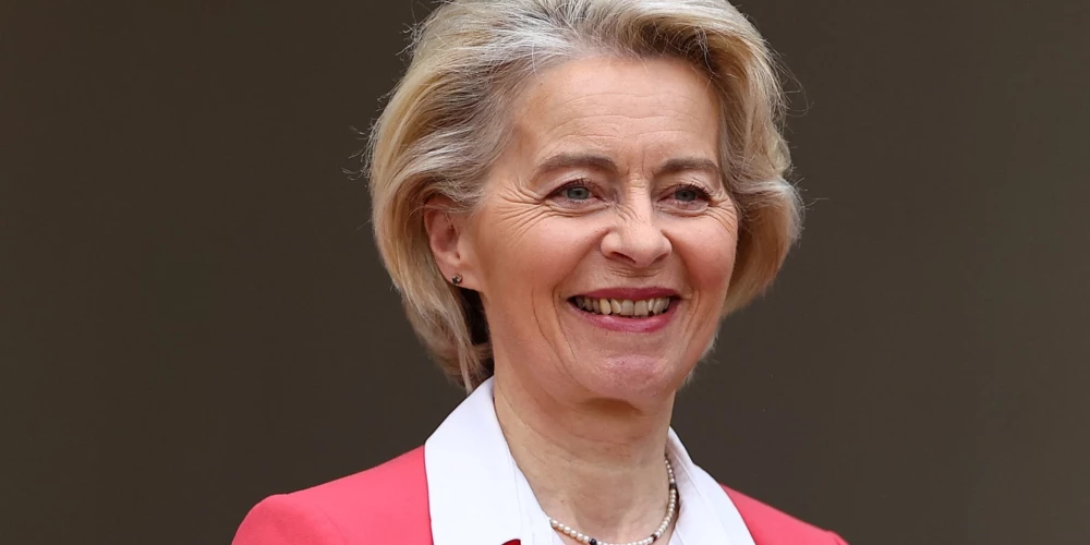 EK priekšsēdētāja Urzula fon der Leiena.