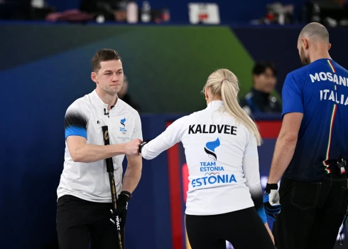 Marija Kaldvē un Harri Lills.