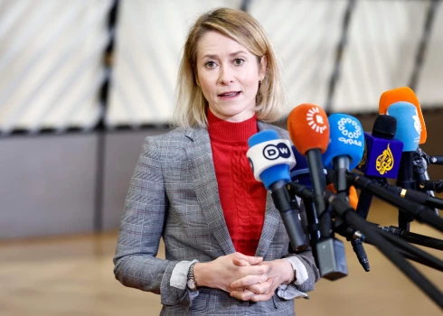 Eiropas Savienības (ES) augstākā pārstāve ārpolitikas un drošības jautājumos Kaja Kallasa.