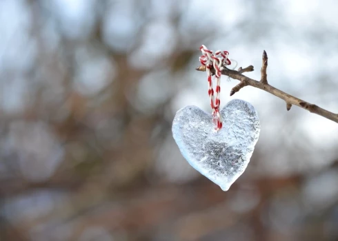 Mīlētāju svētkos Kuldīgā taps lielizmēra ledus sirds. Foto: Ilustratīvs.