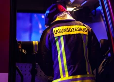 Ogres novadā noticis paaugstinātas bīstamības ugunsgrēks