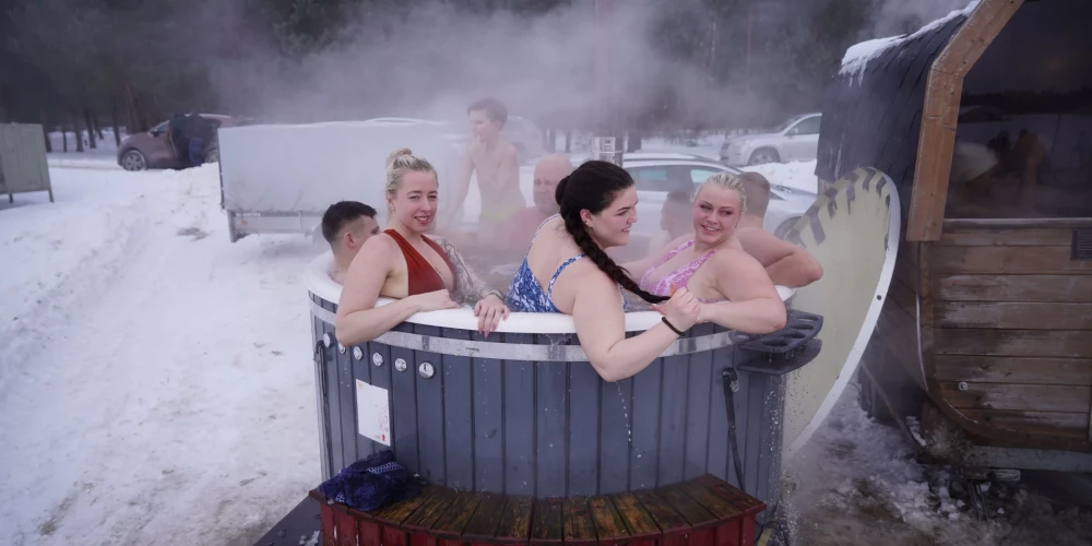 Ziemas festivāls Mārupē.