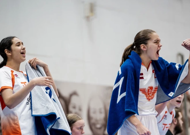 "TTT Rīga" komanda Baltijas līgas spēlē pārspēj "Šiauliai-Vilmers" basketbolistes