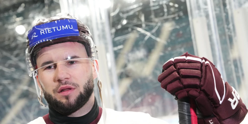 Latvijas vīriešu hokeja izlases uzbrucējs Mārtiņš Dzierkals sola olimpiādē nežēlot pretiniekus.