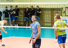 Latviešu volejbolistiem mainīgas sekmes Baltijas līgas spēlēs