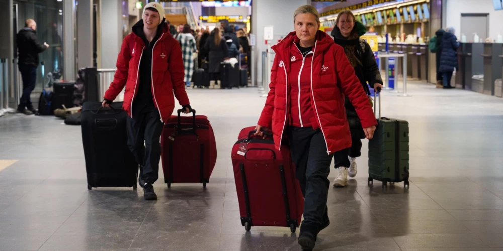 Pēdējie sportisti pievienojas Latvijas delegācijai.