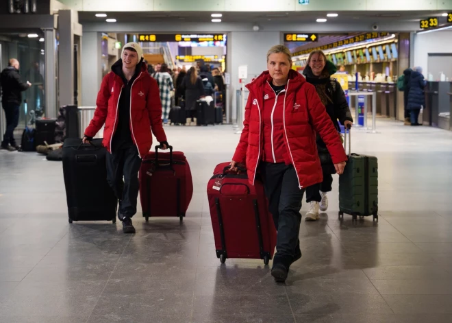 Pēdējie sportisti pievienojas Latvijas delegācijai.