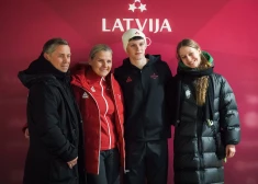 Pēdējie ceļā uz Milānas un Kortīnas 2026. gada ziemas olimpiskajām spēlēm: pavadīti Latvijas daiļslidotāji. FOTO