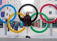 "Мы небольшая нация, но у нас большие мечты": Силиня в Милане поддержала латвийских олимпийцев