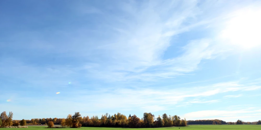 Ziemāju lauks rudenī.