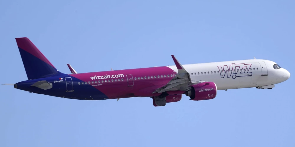 "Wizz Air" lidmašīna. 