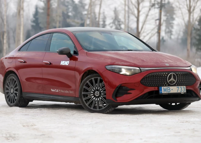 Titulētais gargabalnieks: testējam elektrisko "Mercedes - Benz CLA"