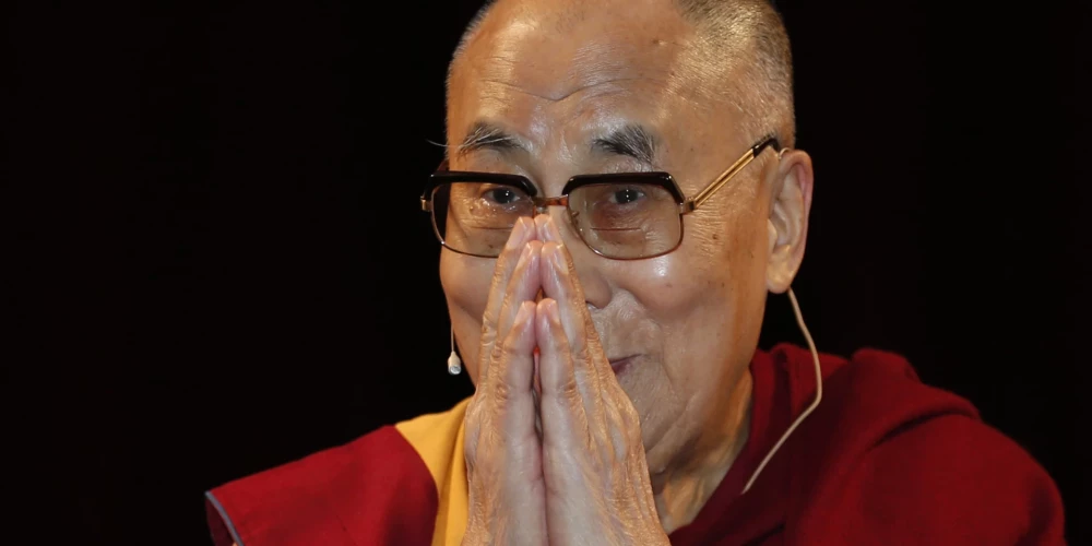 Tenzins Gjaco, 14. dalailama, pašreizējais Tibetas budisma garīgais līderis.