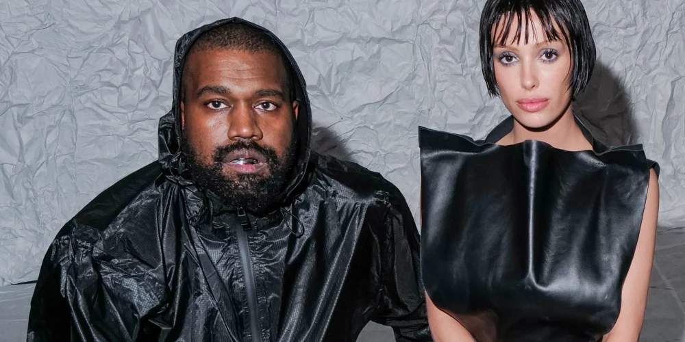 Kanje Vests un Bjanka Censori.