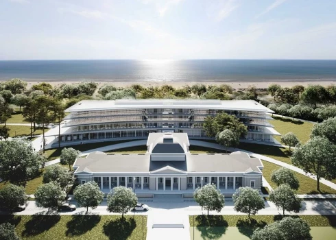 Būvniecības iecere paredz celt SPA centru Miķeļa Valtera ielā 13, tiešā jūras tuvumā. 