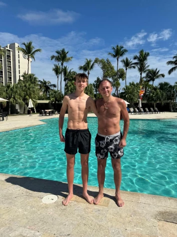 Valeiņi Dominikānā.