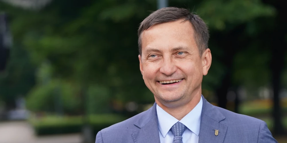 Министр земледелия Арманд Краузе.