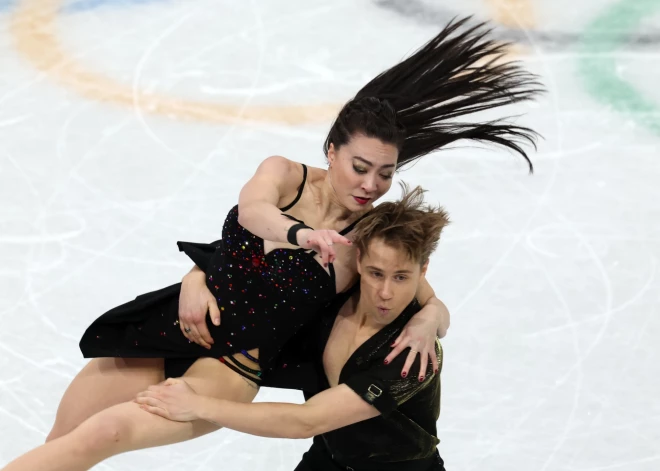 Lietuvas duets daiļslidošanas ritma dejās sasniedz septīto rezultātu