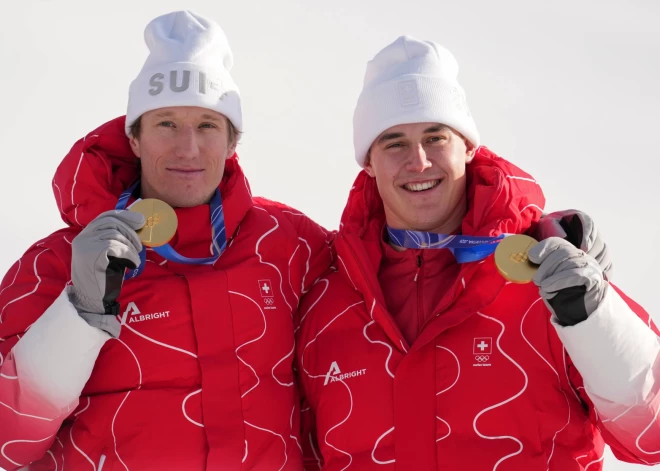 Šveice medaļu kopvērtējumā ķer rokā Norvēģiju