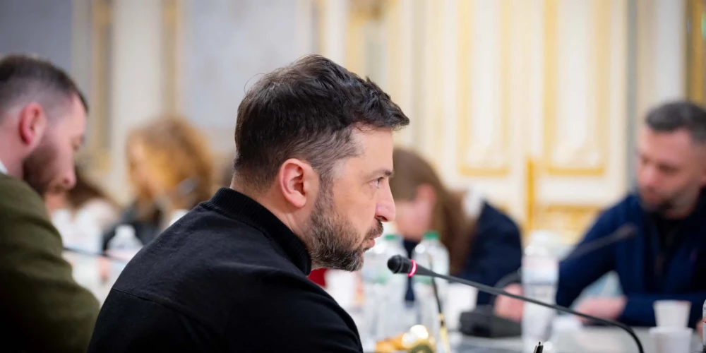 Ukrainas prezidents Volodimirs Zelenskis 2026. gada 7. februārī.