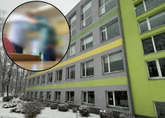 Skolotājs Sarkandaugavas pamatskolā sakrata un nolamā 7. klases skolēnu. Notikušais sabiedrībā izraisa pretrunīgu reakciju. VIDEO