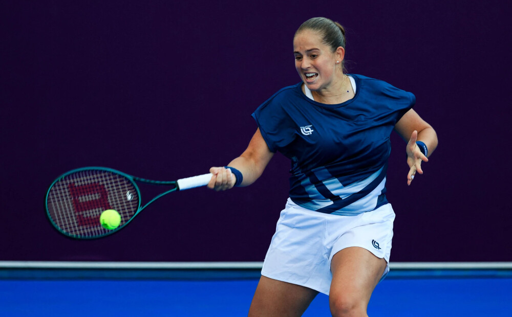 Ostapenko pārliecinoši uzvar WTA 10. raketi un sasniedz Dohas astotdaļfinālu