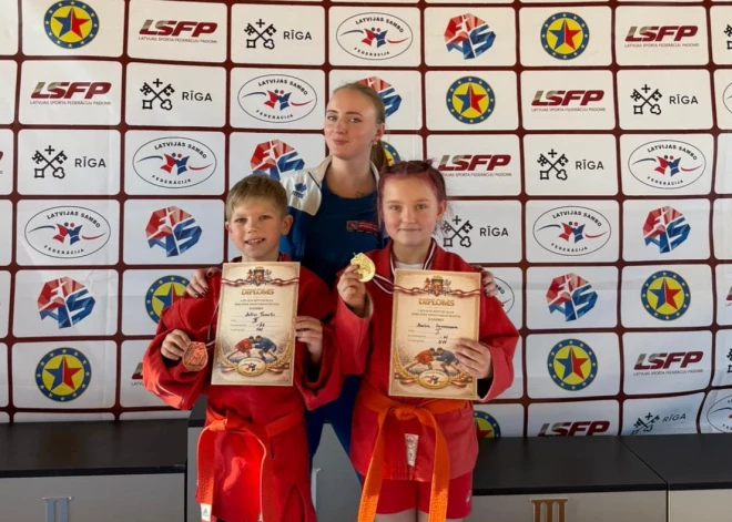 Olaines novada sportistiem sasniegumi džudo sacensībās