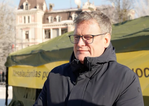 Председатель Рижской думы Виестурс Клейнбергс.