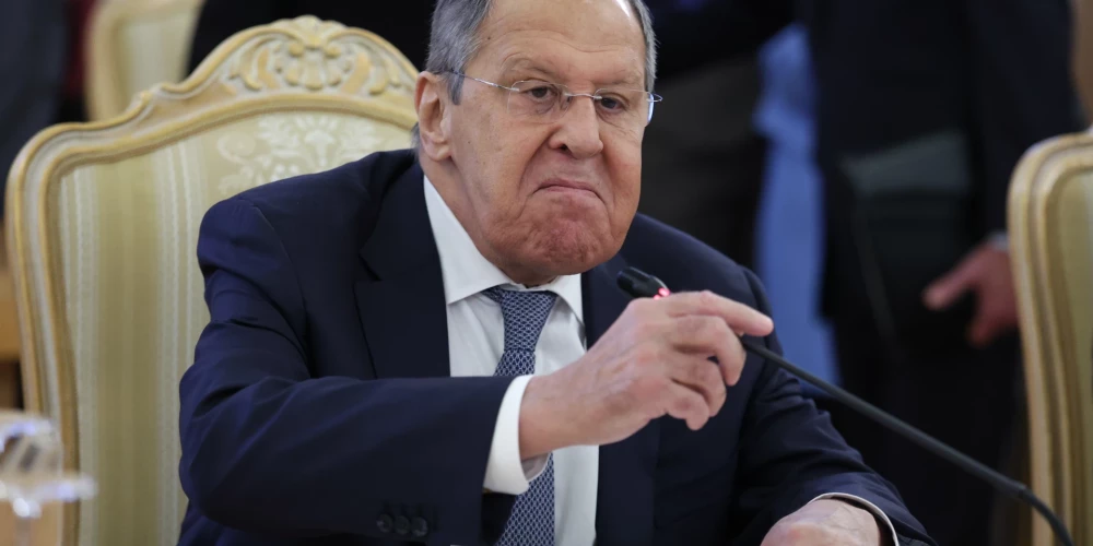 Krievijas ārlietu ministrs Sergejs Lavrovs