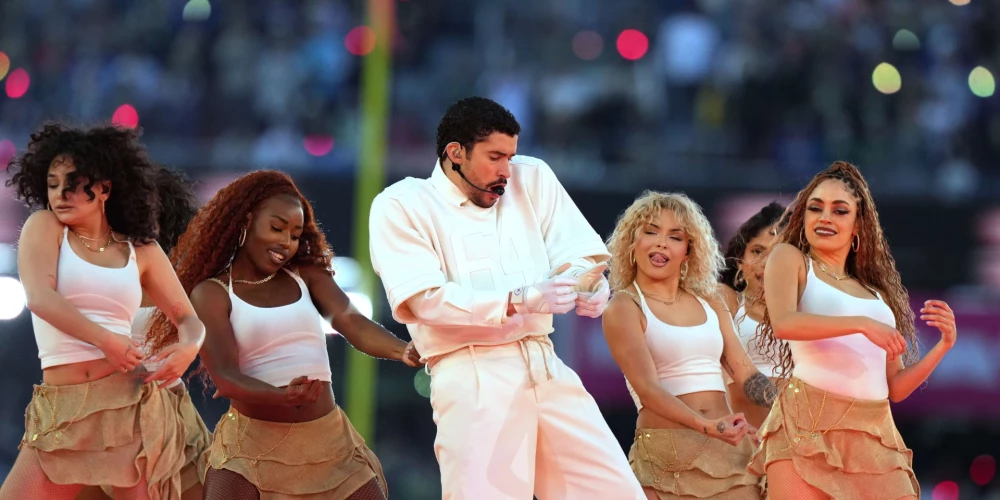 Repera "Bad Bunny" uzstāšanās izsauca pretrunīgas reakcijas.