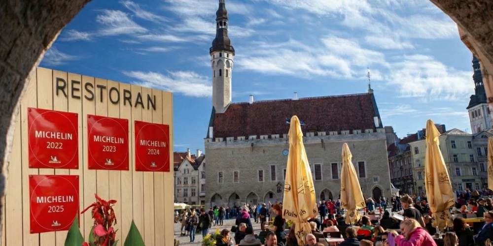 Igaunijā ir visvairāk "Michelin" ceļvedī iekļauto restorānu Baltijas reģionā.