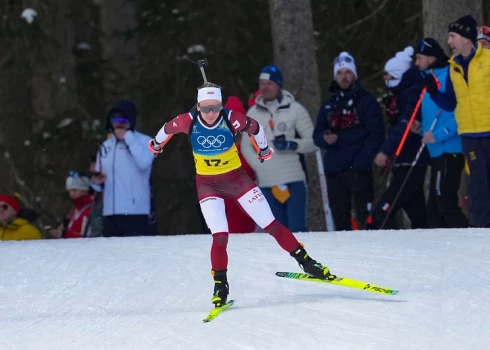 Baiba Bendika ir labā sportiskajā formā. 