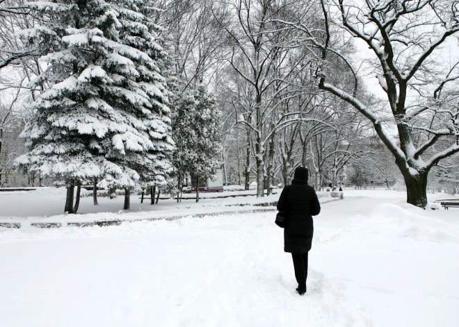 Dagdā fiksēts dziļākais sniegs pēdējo triju gadu laikā - sniega sega pieaugusi līdz 51 centimetram