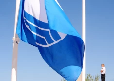 Saulkrastu peldvieta "Centrs" šogad izvirzīta Zilajam Karogam