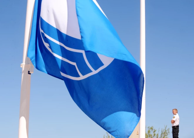 Saulkrastu peldvieta "Centrs" šogad izvirzīta Zilajam Karogam