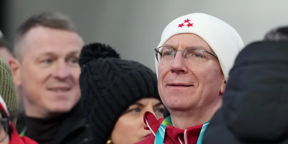 Valsts prezidents Edgars Rinkēvičs 2026. gada Milānas un Kortīnas ziemas olimpiskajās spēlēs Itālijā.