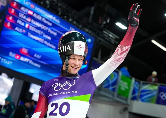 Skandalozajās skeletona sacensībās Emīls Indriksons pēc pirmās dienas otrā desmita beigās