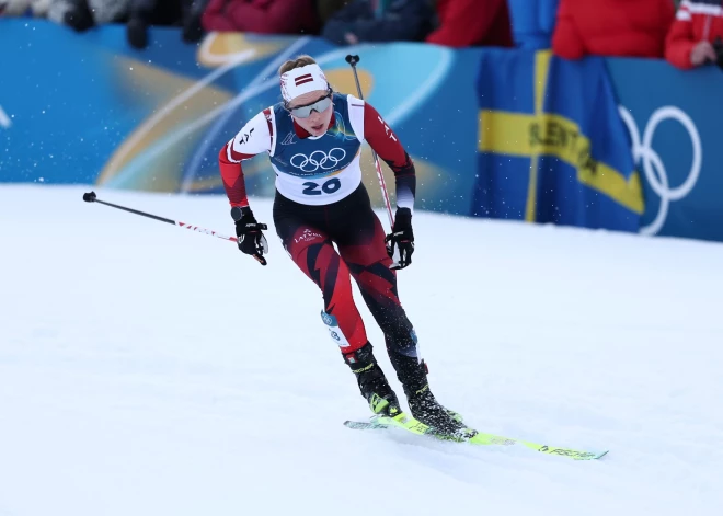 Патриция Эйдука заняла 15-е место на Олимпийских играх в лыжной гонке на десять километров