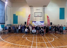 VIDEO: Cēsīs un Valmierā skolēnus iedvesmo olimpieši un uztura speciāliste