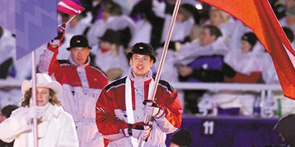 Harijs Vītoliņš 2002. gada olimpiskajās spēlēs.