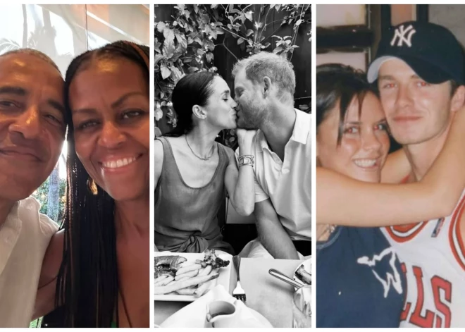 No prinča Viljama līdz Deividam Bekhemam un Barakam Obamam. Atskatāmies, kādus sveicienus slavenības saviem sirdsāķīšiem sūtīja pērn